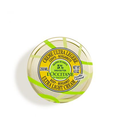 BERGAMOT ULTRA LIGHT BODY CREAM 200ML